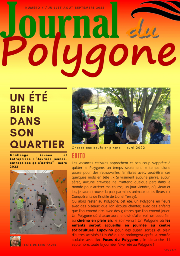 Journal du Polygone n°4 - Trimestre 3 2022