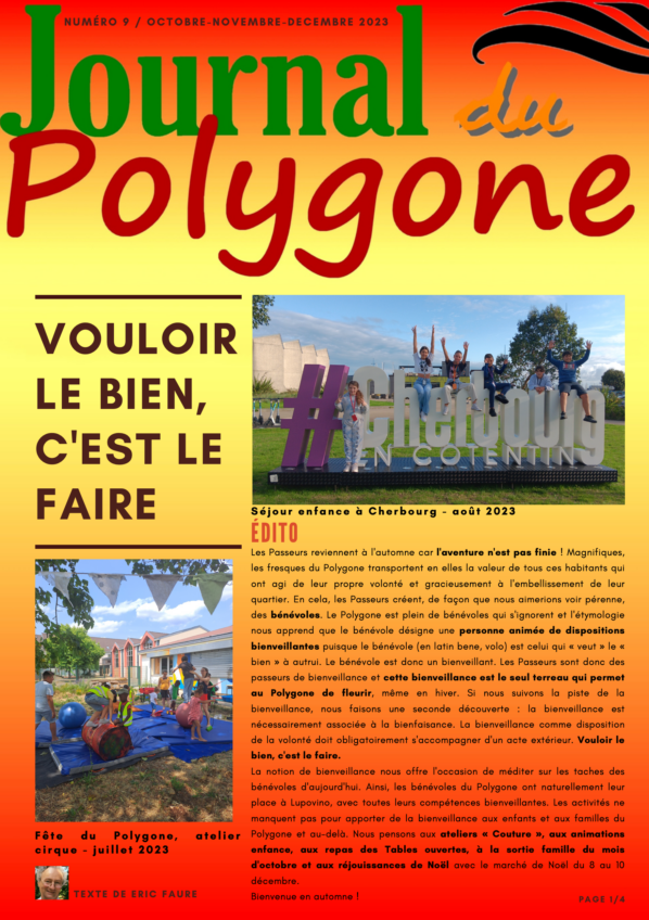 Journal du Polygone n°9 - Trimestre 4 2023