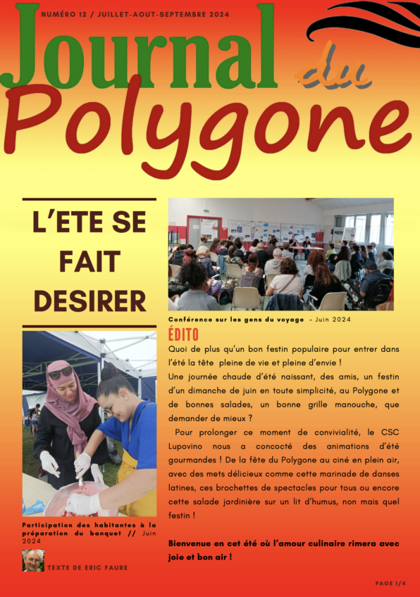 Journal du polygone n°12 - Trimestre 3 2024